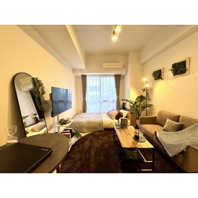 【ラグジュアリーライン】EC大手前レシェンテ 24.30㎡ 【こだわりインテリア・機能面重視の家具家電／天満橋駅　徒歩5分】の物件画像