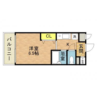 さくらす天神71【オートロック・バストイレ別】の物件画像