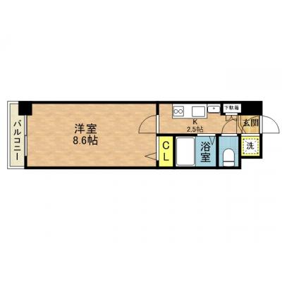 さくらす天神48【赤坂駅徒歩3分・広々システムキッチン】の物件画像