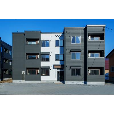 8月末まで入居可能！賃料6,000円/日【AXIS NISEKO B 305号室】2026年3月築/家具・家電付き/インターネット無料/全室1LDK/観光・出張・研修などにおすすめの物件画像