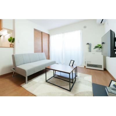 8月末まで入居可能！賃料6,000円/日【AXIS NISEKO B 305号室】2026年3月築/家具・家電付き/インターネット無料/全室1LDK/観光・出張・研修などにおすすめの物件画像