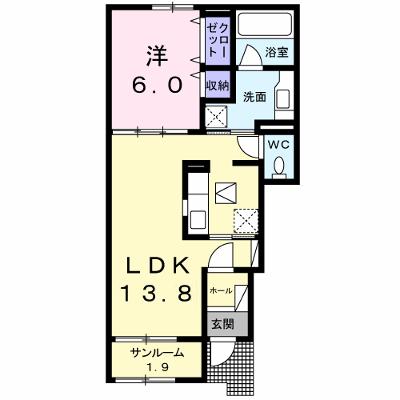 トーレヤ　Ａ 102【管理NO：1-024997801-01020】 ★家具家電は申し込み後に搬入しますの物件画像