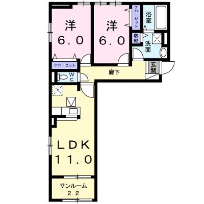 カーサ　コスモⅠ 104【管理NO：1-024159301-01040】 2026年08月中旬入居可能の物件画像