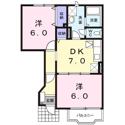 カーサ・みすず　Ａ 103【管理NO：1-012173701-01030】の物件画像