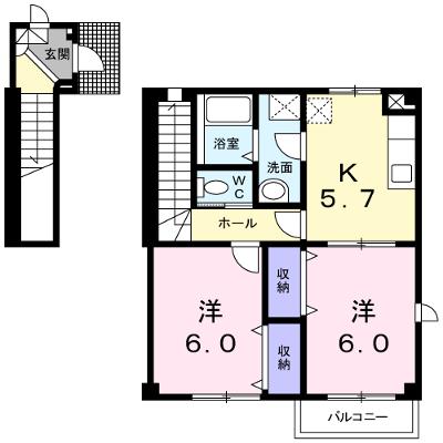 メゾン・アヴニール 201【管理NO：1-010662501-02010】の物件画像