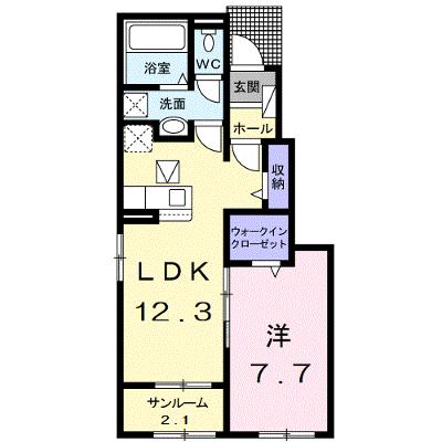 エムティハウスⅦ 104【管理NO：1-027326002-01040】 ★家具家電は申し込み後に搬入しますの物件画像
