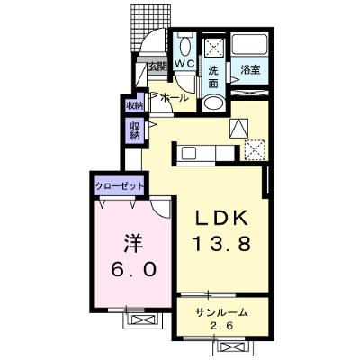 ベガ 102【管理NO：1-018163002-01020】 ★家具家電は申し込み後に搬入しますの物件画像