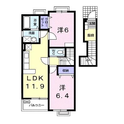 カトルセゾンＣ 203【管理NO：1-015093003-02030】 ★家具家電は申し込み後に搬入しますの物件画像