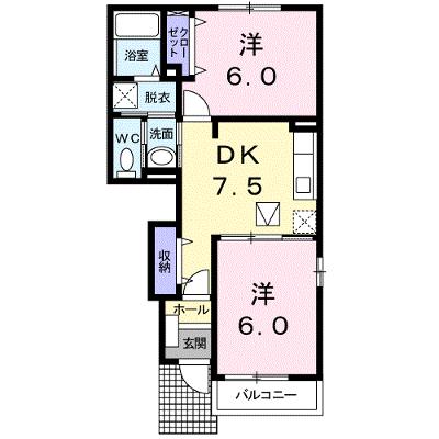 ベル・アンジュＡ 103【管理NO：1-015060901-01030】 ★家具家電は申し込み後に搬入しますの物件画像