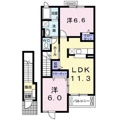 プルメリアⅠ 202【管理NO：1-014264301-02020】 ★家具家電は申し込み後に搬入しますの物件画像