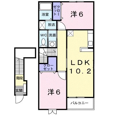 ブライト・ブルックＡ 202【管理NO：1-012769301-02020】 ★家具家電は申し込み後に搬入しますの物件画像