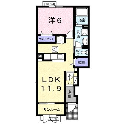 ルコネッサンス 102【管理NO：1-020370301-01020】 ★家具家電は申し込み後に搬入しますの物件画像