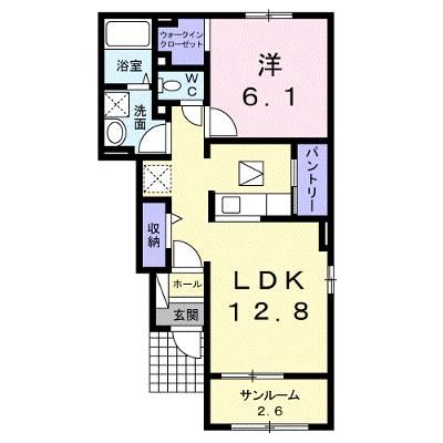 ポラリスＢ 103【管理NO：1-018481801-01030】 ★家具家電は申し込み後に搬入しますの物件画像