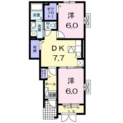 クオーレ 102【管理NO：1-017969101-01020】 ★家具家電は申し込み後に搬入しますの物件画像