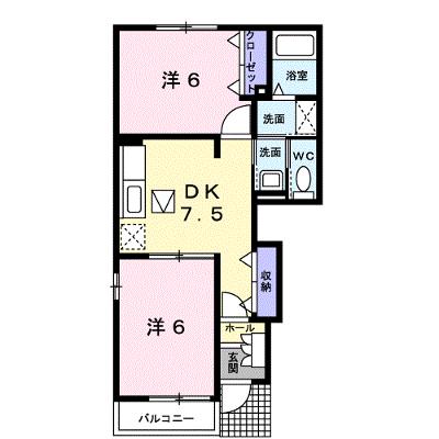 アビタシオン　リュミエールⅡ 101【管理NO：1-013737902-01010】 ★家具家電は申し込み後に搬入しますの物件画像