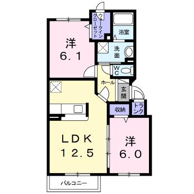 ブリューテ 202【管理NO：1-018164501-02020】 ★家具家電は申し込み後に搬入します 2026年07月下旬入居可能の物件画像