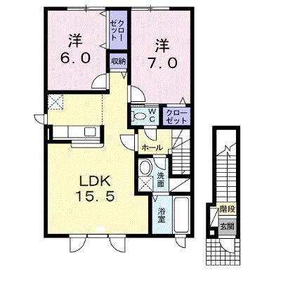 アリビオ 201【管理NO：1-016322301-02010】 ★家具家電は申し込み後に搬入します 2026年08月中旬入居可能の物件画像