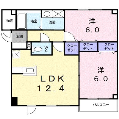 ヴィラ・アロニア 102【管理NO：1-012757101-01020】 2026年08月中旬入居可能の物件画像