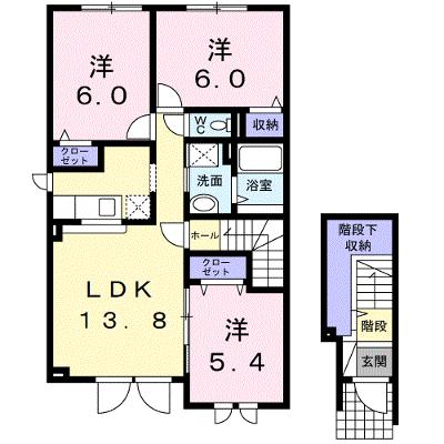 ＢＥＬＬＥ　ＭＡＩＳＯＮ 201【管理NO：1-017980901-02010】の物件画像