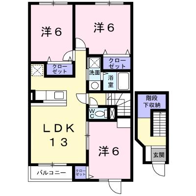 ウエスト　ファイブ　ヒルズ 203【管理NO：1-014065906-02030】 ★家具家電は申し込み後に搬入します★の物件画像
