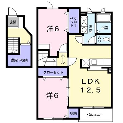 ウエスト　ワン　ヒルズ 202【管理NO：1-014065901-02020】 2026年07月中旬入居可能の物件画像