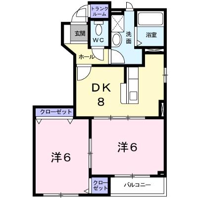セントプレリーⅤ 101【管理NO：1-013832701-01010】 ★家具家電は申し込み後に搬入します★の物件画像
