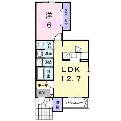 ＪⅡ・ＹＯＳＨＩＤＡ 104【管理NO：1-014344001-01040】 ★家具家電は申し込み後に搬入します 2026年08月下旬入居可能の物件画像