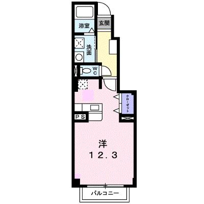 グローリアスファイブ 102【管理NO：1-013240401-01020】 ★家具家電は申し込み後に搬入します★の物件画像
