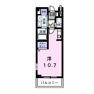 エスポワール土居　Ｂ 202【管理NO：1-010876702-02020】 ★家具家電は申し込み後に搬入しますの物件画像