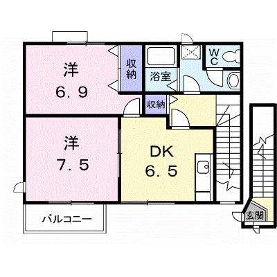 セナングＡ 201【管理NO：1-010778101-02010】 ★家具家電は申し込み後に搬入しますの物件画像