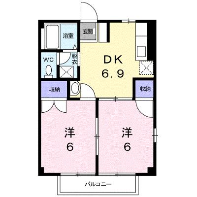 タウニィ　武下 201【管理NO：1-004298601-02010】 ★家具家電は申し込み後に搬入しますの物件画像