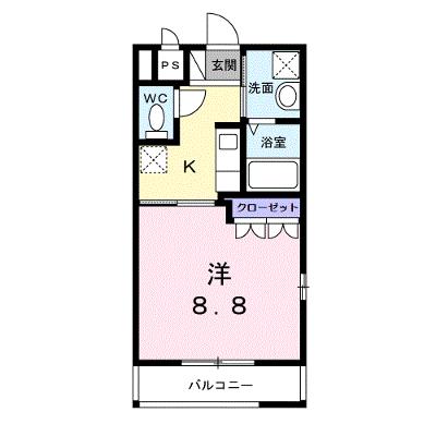 グランシャリオ 201【管理NO：1-099323101-02010】 ★家具家電は申し込み後に搬入しますの物件画像