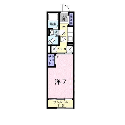 ディアコート河西 103【管理NO：1-018715201-01030】 ★家具家電は申し込み後に搬入します★の物件画像