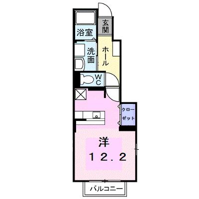 リバティハウスＢ 101【管理NO：1-016150102-01010】 ★家具家電は申し込み後に搬入しますの物件画像