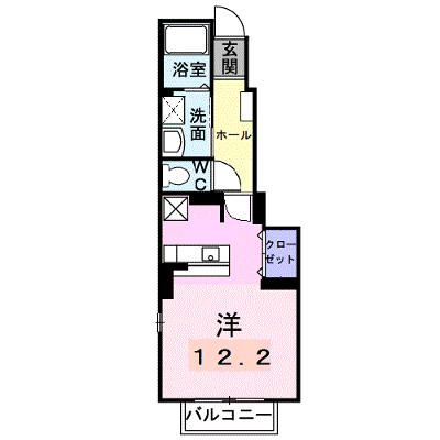 リヴァード・プレッソⅠ 103【管理NO：1-016079801-01030】 ★家具家電は申し込み後に搬入します★の物件画像