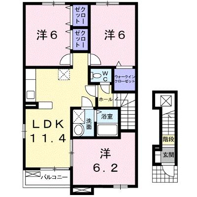 スワン　ＫＩＴＡＭＵＲＡ　Ｃ 201【管理NO：1-014968101-02010】 ★家具家電は申し込み後に搬入します★の物件画像
