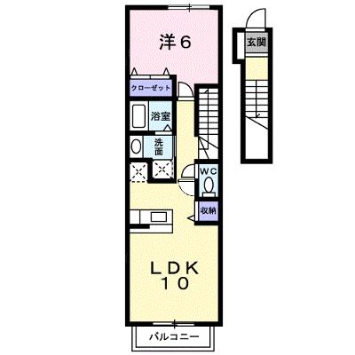 ＳＵＮ　ＳＱＵＡＲＥ新地　Ａ 202【管理NO：1-014527601-02020】 2026年07月上旬入居可能の物件画像