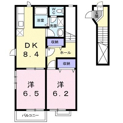 ラフィネ・メゾンＤ 202【管理NO：1-011396902-02020】 ★家具家電は申し込み後に搬入しますの物件画像