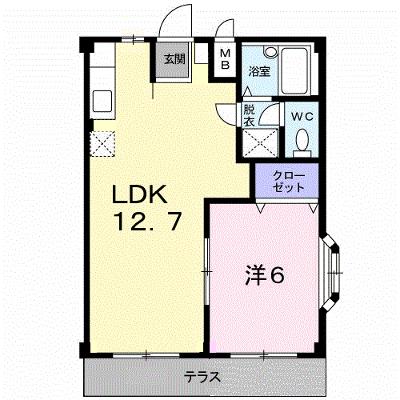 エルディム武下 101【管理NO：1-003775601-01010】 ★家具家電は申し込み後に搬入しますの物件画像