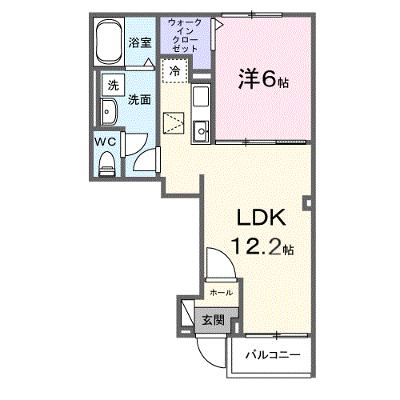 グロウヒルズ 102【管理NO：1-028443301-01020】 ★家具家電は申し込み後に搬入しますの物件画像
