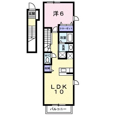 ペニーレイン 201【管理NO：1-014253501-02010】 ★家具家電は申し込み後に搬入しますの物件画像