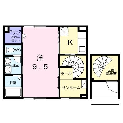 ヴェルディアーレ　Ⅰ 202【管理NO：1-028265401-02020】 ★家具家電は申し込み後に搬入します 2026年08月上旬入居可能の物件画像