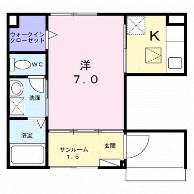 ヴェルディアーレ　Ⅰ 102【管理NO：1-028265401-01020】 ★家具家電は申し込み後に搬入します 2026年08月上旬入居可能の物件画像