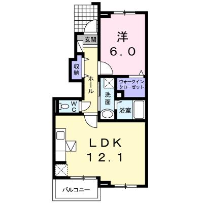 ミルメゾンＳ　Ⅰ 102【管理NO：1-017912901-01020】 ★家具家電は申し込み後に搬入しますの物件画像