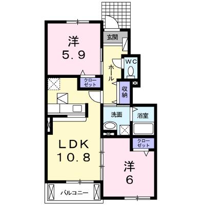 ファインコート　Ｂ棟 102【管理NO：1-018138202-01020】 ★家具家電は申し込み後に搬入しますの物件画像