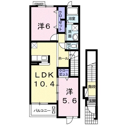 パインテール　ヴィレッジ　Ａ棟 201【管理NO：1-015481801-02010】 ★家具家電は申し込み後に搬入しますの物件画像