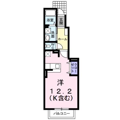 サフラン 105【管理NO：1-015016701-01040】 ★家具家電は申し込み後に搬入しますの物件画像