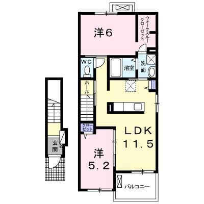 アドヴァン　Ｃ 203【管理NO：1-022884603-02030】 ★家具家電は申し込み後に搬入します 2026年08月中旬入居可能の物件画像