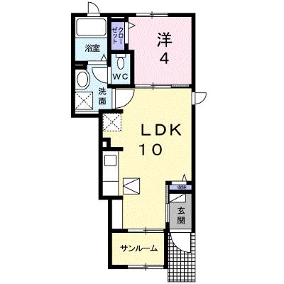 プランドール 103【管理NO：1-022641601-01030】 ★家具家電は申し込み後に搬入しますの物件画像