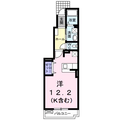 エスポワール　Ｂ棟 102【管理NO：1-015348502-01020】 ★家具家電は申し込み後に搬入しますの物件画像